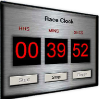 race timing clock